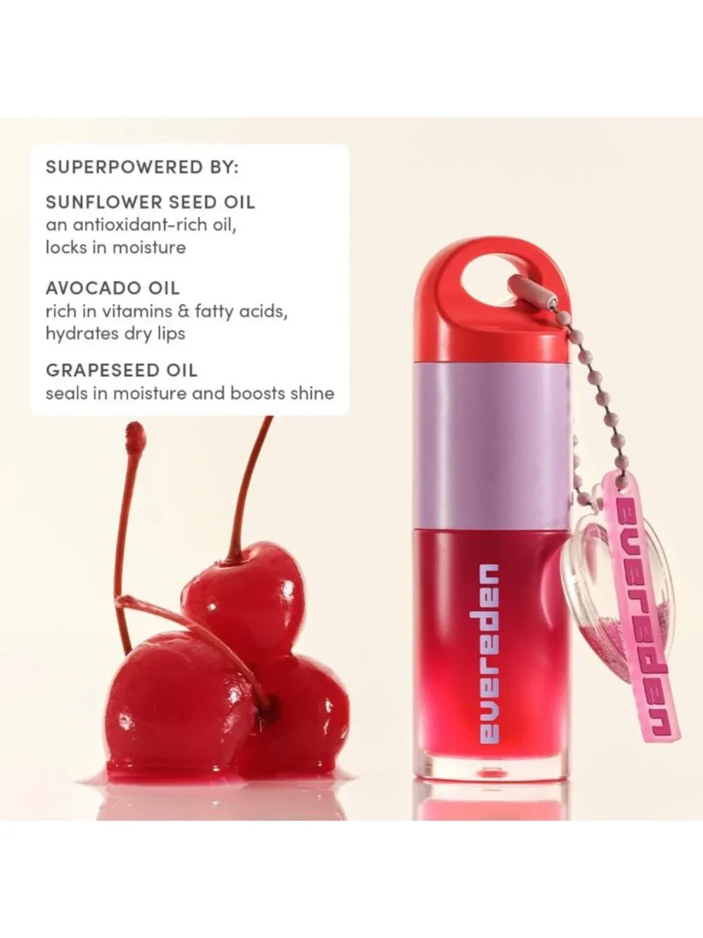 Vegan Tinted Lip Oil Duo for Kids, Non-Sticky & EWG Verified, 2-Pack